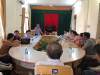 Đ/c Huỳnh Văn Dũng - PCT Hội Nông dân tỉnh phát biểu chỉ đạo tại buổi giải ngân nguồn vốn Quỹ Hỗ trợ nông dân.