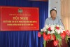 Ông Nguyễn Siêng, Chủ tịch Hội Nông dân huyện phát biểu khai mạc.